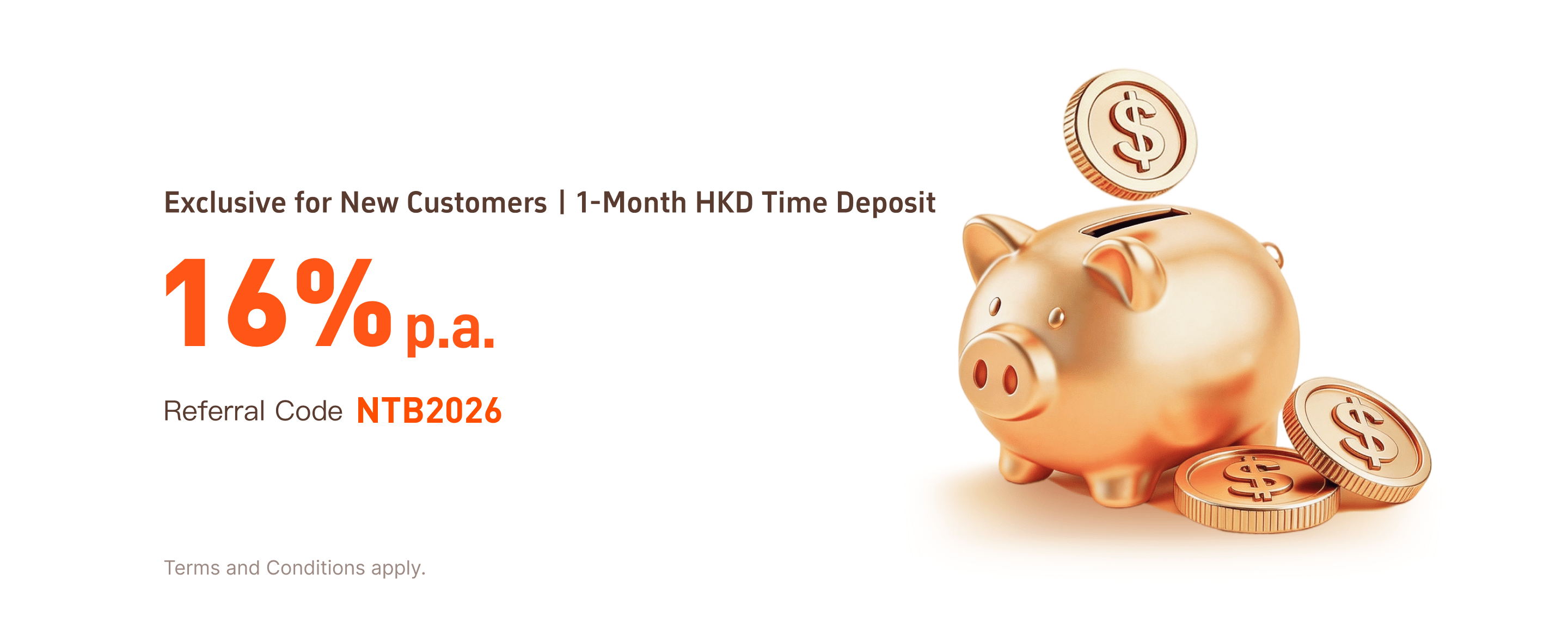 New Customer Deposit High Interest Offer